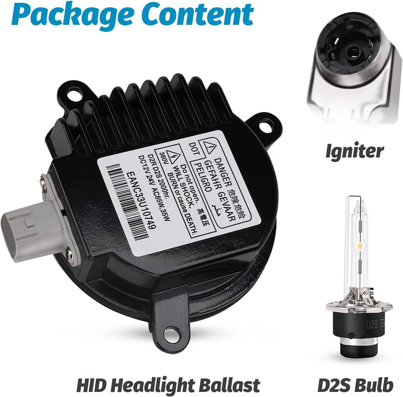 HID Xenon Headlight Ballast w/ Igniter Cord Bulb for Nissan Infiniti 28474-89904