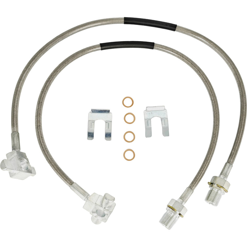 89340S Front Extended Brake Lines for Chevy C10 C20 K10 K20 Suburban 1971-1991 2