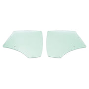 DURAFORCE Quarter Side Window Glass for Chevy Chevelle Malibu 1970-1972 2 Door 4 Pcs