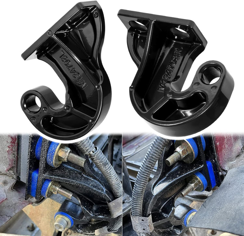 M134708L M134708R Lower Hood Pivots Pair for Peterbilt 379 378 377