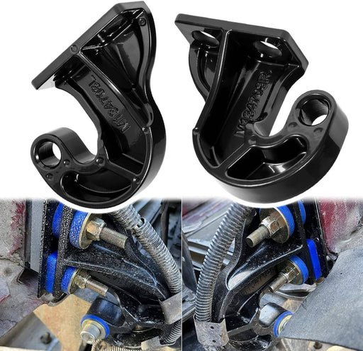 DURAFORCE M134708L M134708R Lower Hood Pivots Pair for Peterbilt 379 378 377