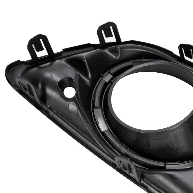 DURAFORCE Front Bumper Fog Light Cover Bezel Trim Left Side for Honda Pilot 2012-2015