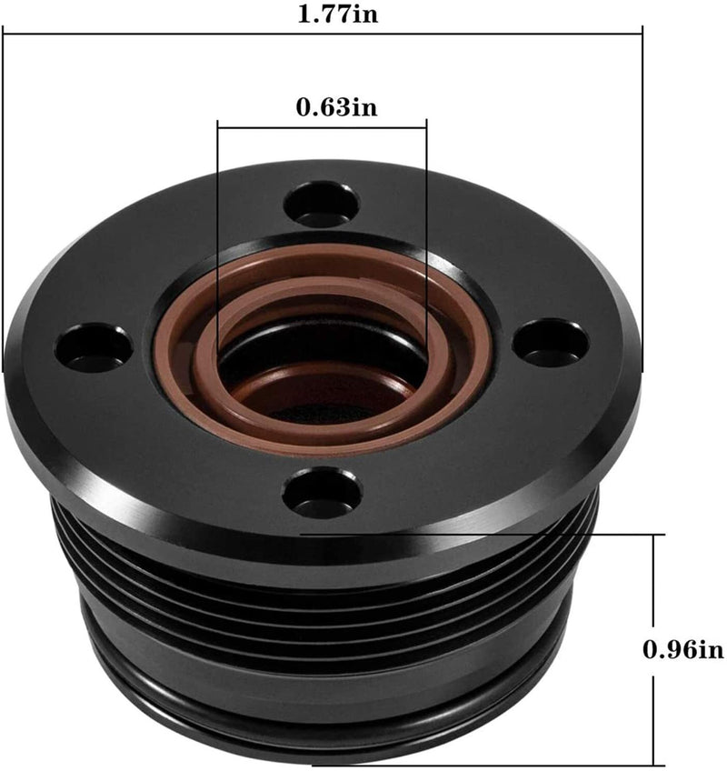 Trim Tilt Cylinder End Cap Rebuild Kit for Volvo Penta 290 DP SP 2Pcs