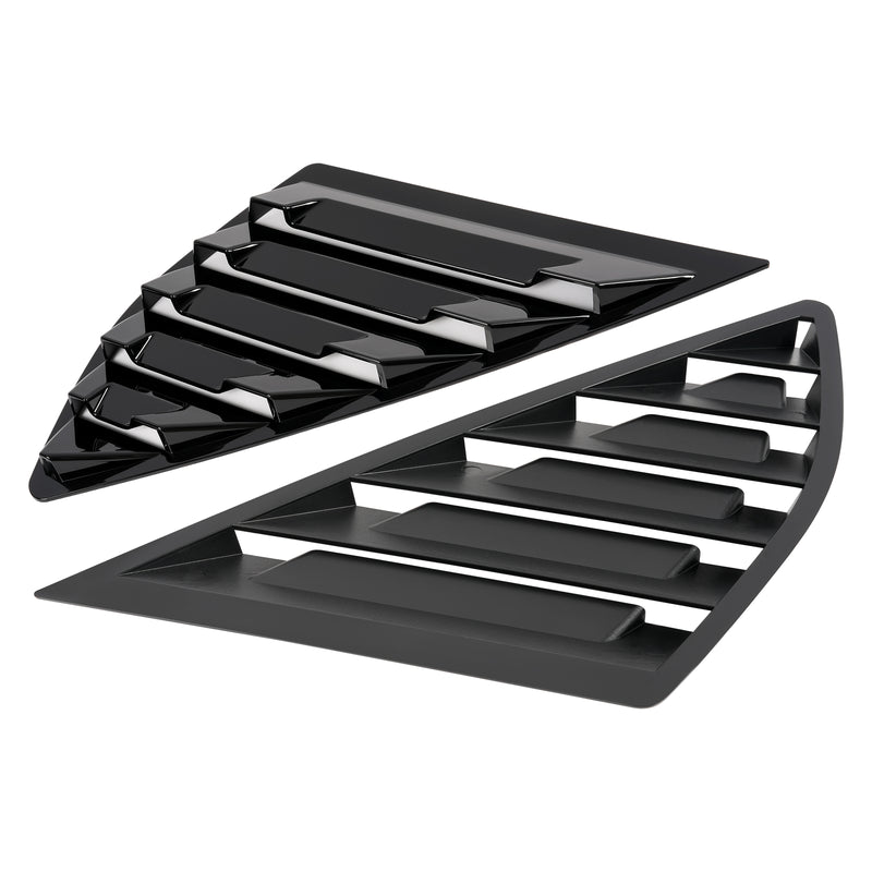Side Quarter Window Louver Cover Scoop Vent for Ford Mondeo Fusion 2013-2020