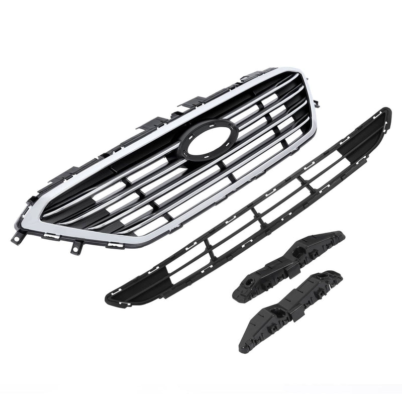 DURAFORCE Front Upper Lower Grille Bumper Bracket for Hyundai Sonata 2015-2017 4 Pieces