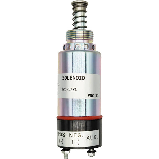 DURAFORCE Fuel Shutoff Solenoid for Caterpillar Telehandler RT80 RT100 Combine 465 460 470