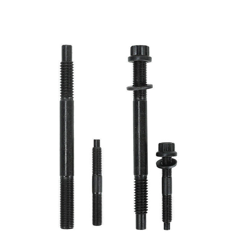 Head Studs Bolts Kit Black for Chevy GM 4.8L 5.3L 5.7L 6.0L 6.2L 7.0L