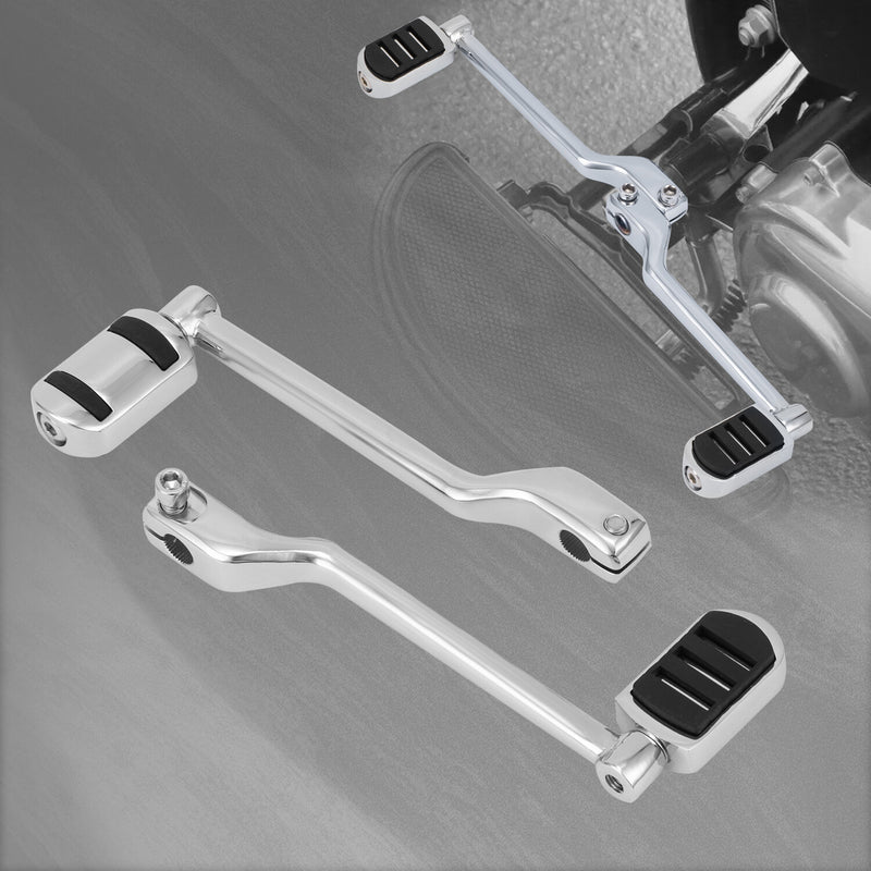 Heel Toe Shift Lever Shifter Peg Pedal for Harley Electra Glide Heritage Softail