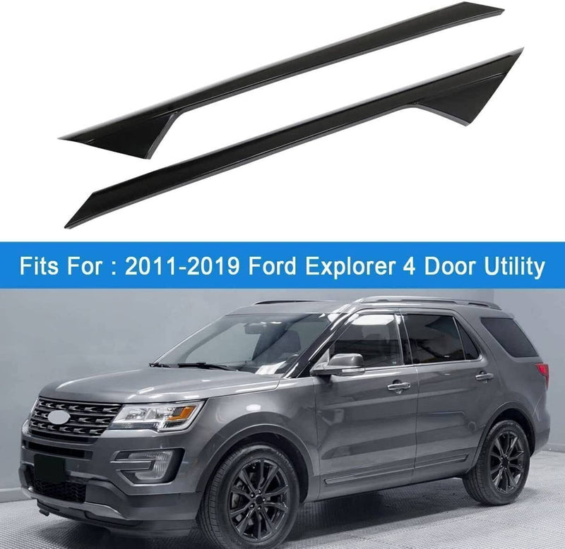 Left Side Windshield A-Pillar Molding Inner Outer Trim for Ford Explorer 2011-19