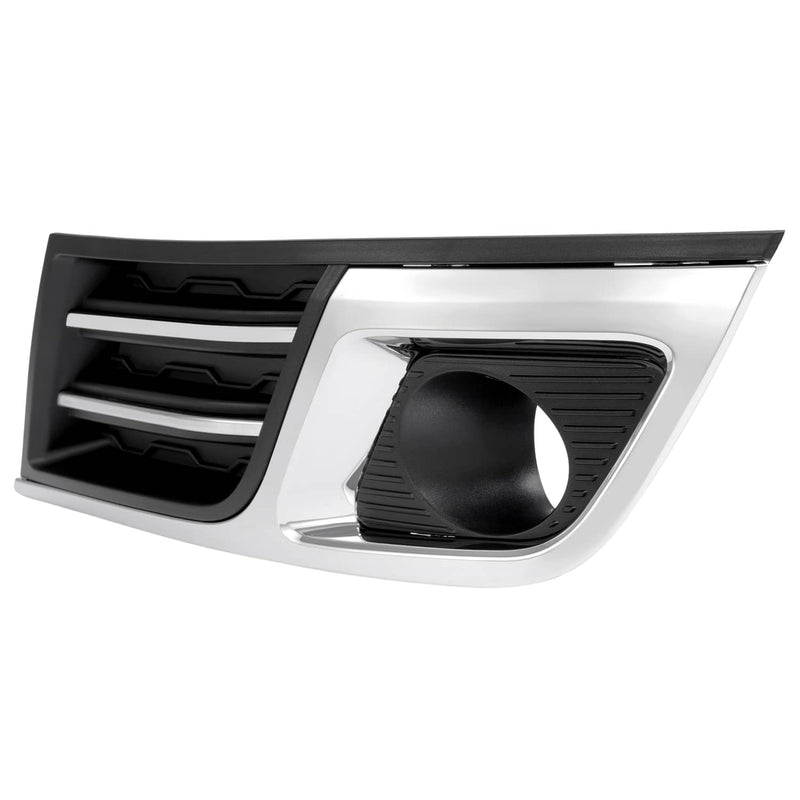 DURAFORCE GM1039150 Fog Light Bezel Trim Covers for Chevrolet Traverse 2013-2017 Pair
