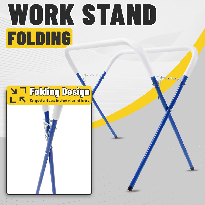 Heavy Duty Auto Body Painting Adjustable Work Stand for Door Fender Hood Bumper