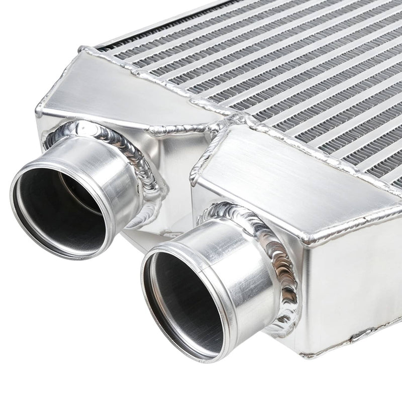 2.5" Aluminum Intercooler Front Mount Universal Inlet & Outlet One Side