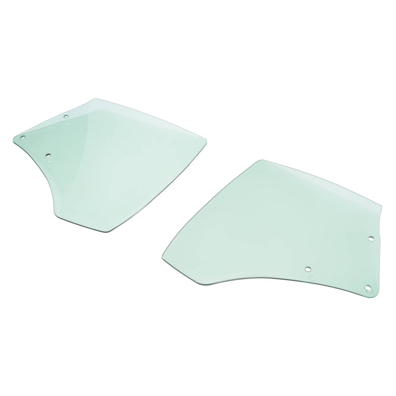 DURAFORCE Quarter Side Window Glass for Chevy Chevelle Malibu 1970-1972 2 Door 4 Pcs