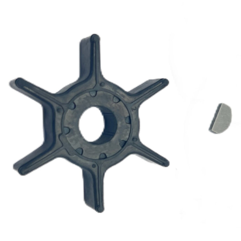 68T-44352 Water Pump Impeller With Key for Yamaha 9.9/8/6HP Outboard 18-8910