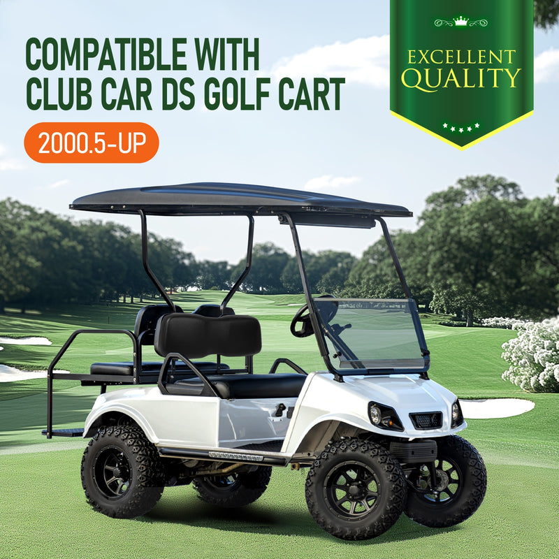 For Club Car DS 2000.5-Up Front Seat Back Bottom Cushion Assembly Golf Cart