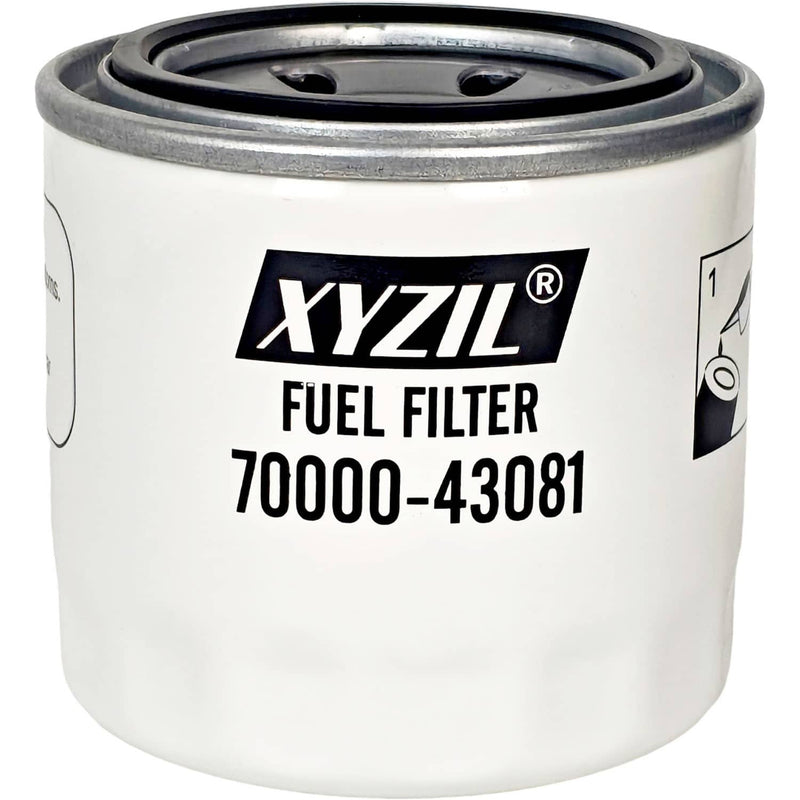 DURAFORCE 70000-43081 Fuel Filter for Kubota G4200 G4200H G5200H G6200H GL-6500S