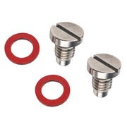 DURAFORCE 688-45341-10 688-45341-10-00 Magnetic Screw Lower Unit Drain for 130-300 HP 2Pcs