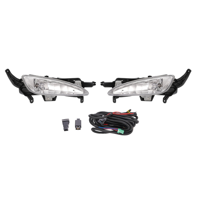 Fog Lights With Brackets for Kia Optima 2011-2013 Except Hybrid RH LH Pair