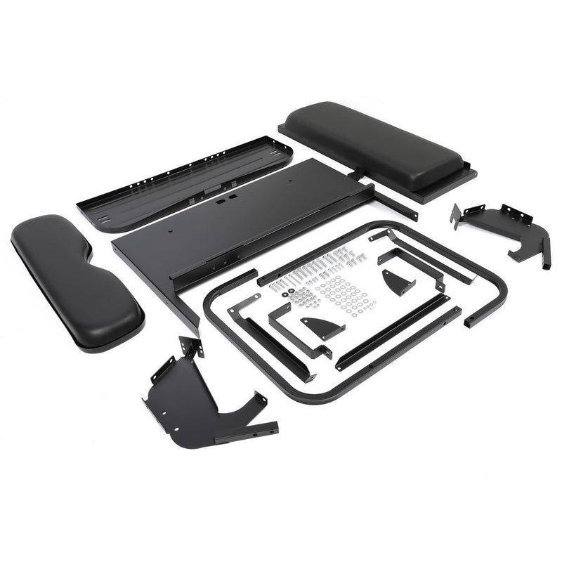 Rear Seat Kit Cushion for Yamaha G14 G16 G19 G20 G21 G22 Golf Cart Black