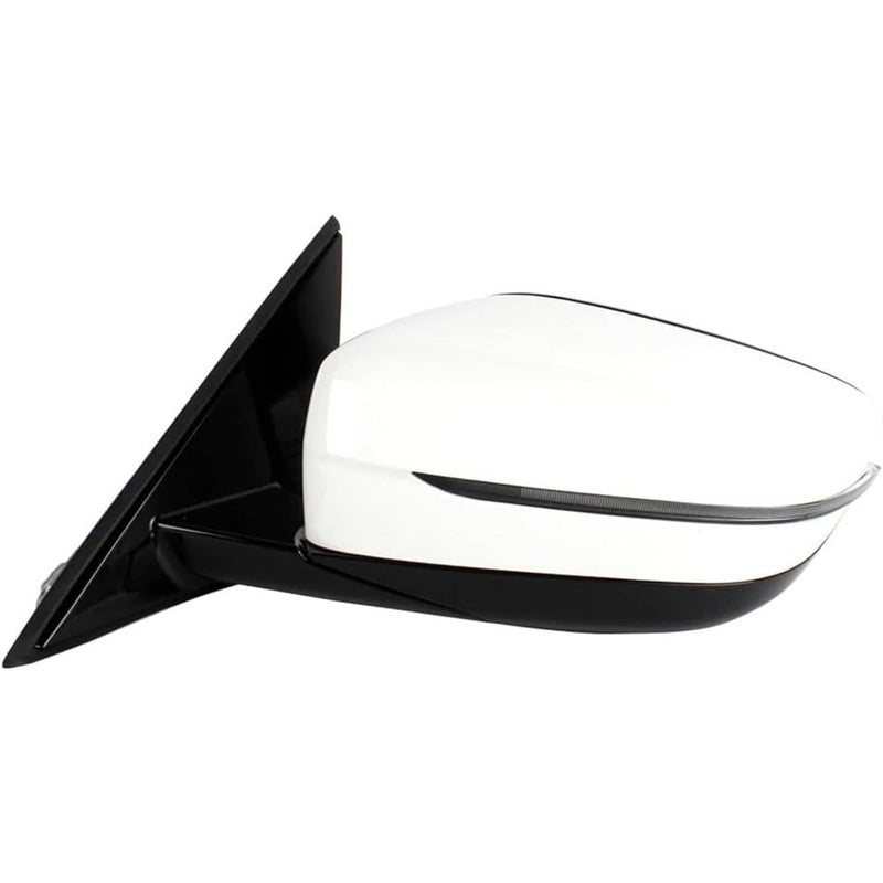 Left Driver Side Mirror with Blind Spot White for BMW 320i 330i 330e 2019-2023