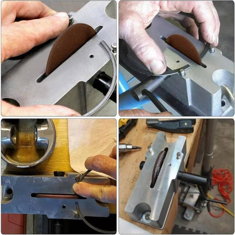 66785 Engine Piston Ring Filer Grinder Grinding Tool Raw Aluminum