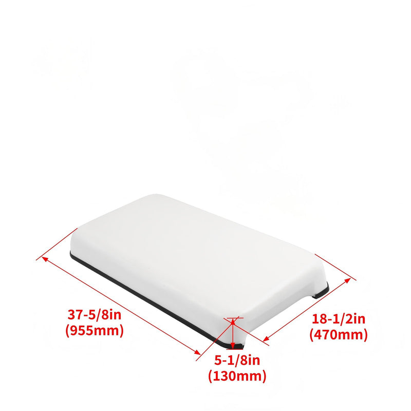 White Front Seat Bottom Cushion For Club Car DS 2001-2012 Golf Cart