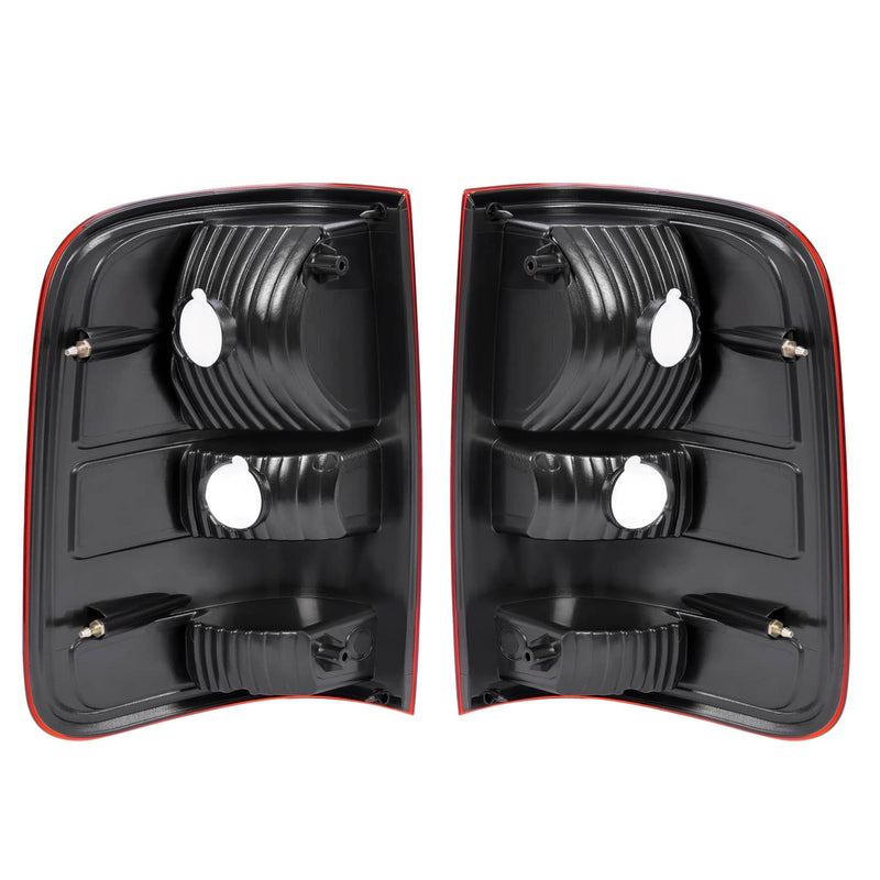 DURAFORCE Red Lens Tail Light Set for Ford F-150 2004-2008 Driver Passenger Side