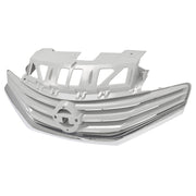 DURAFORCE Front Upper Bumper Grille for Nissan Versa Note 2014 2015 2016 Chrome