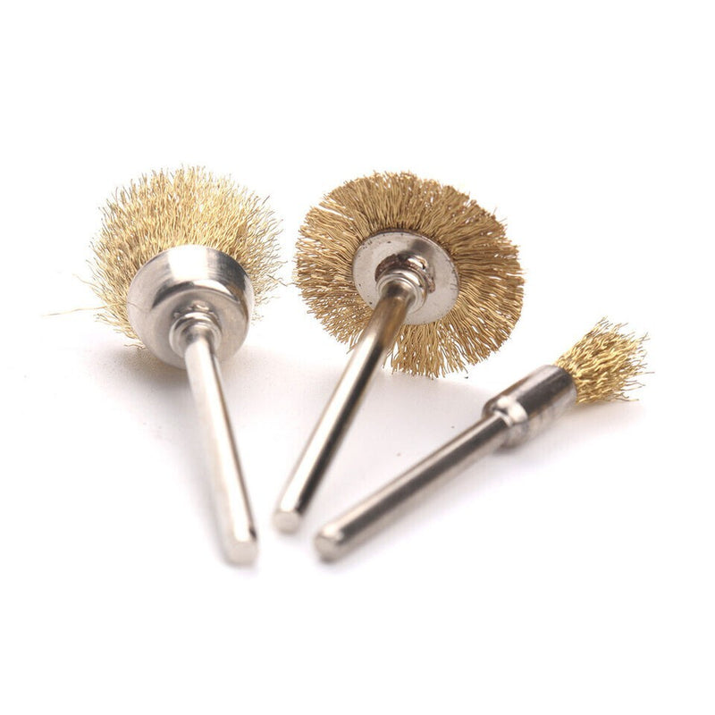 45Pcs Wire Brush Wheel Cup Pen Brush Mix Set for Dremel Rotary Tool Die Grinder