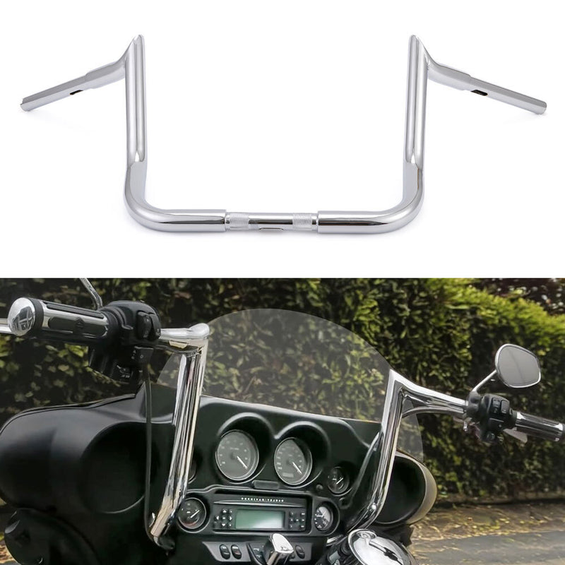 12" Chrome Meathook Handlebar for Harley Street Glide Special FLHXS 2014-23