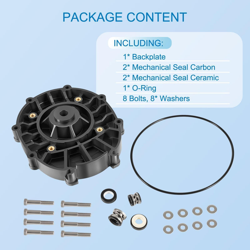R0445200 Backplate Kits for Zodiac Jandy Pool Spa Pumps ePump Stealth