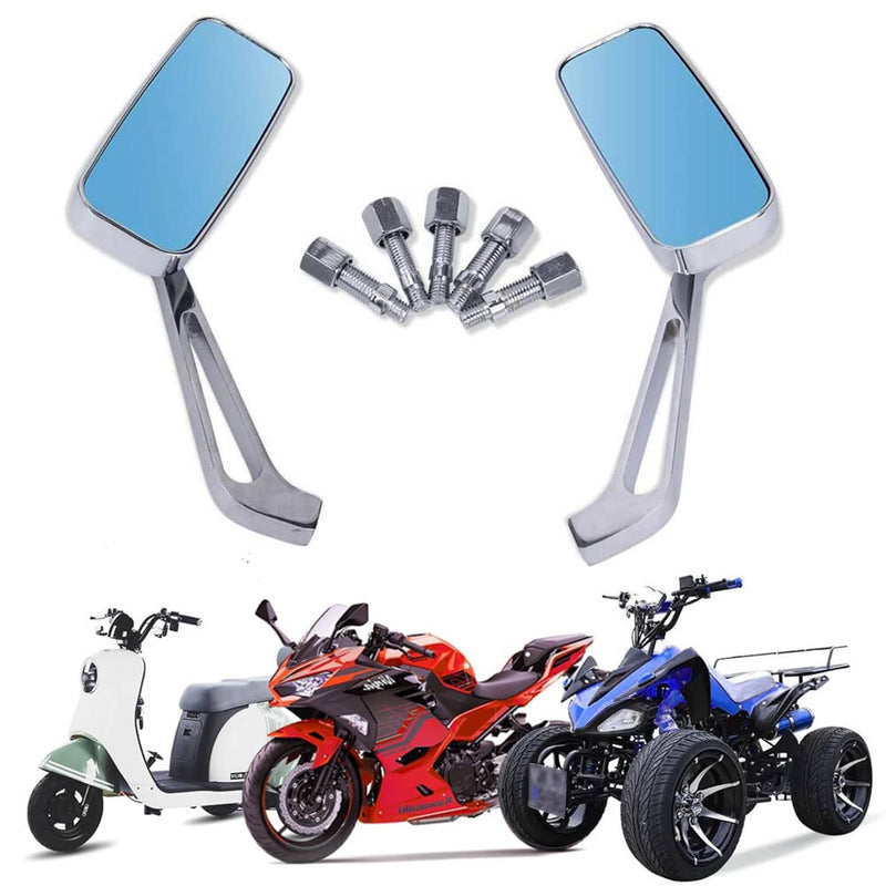 Chrome Rearview Mirrors for Harley Sportster Glide Motorcycle Universal
