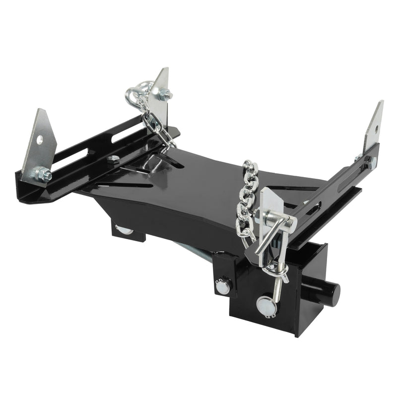 Transmission Floor Jack Adapter 1100lbs Capacity for Repair Tool Black Silvery