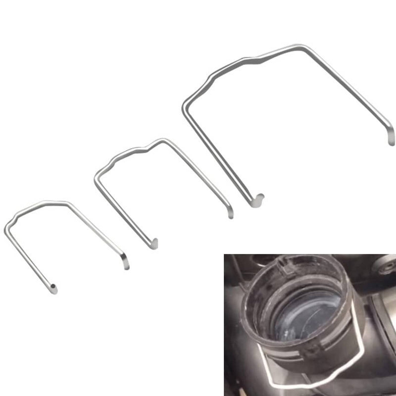 Radiator Hose Retaining Spring Clip Clamp for BMW 0.87in 1.07in 1.83in U Shape