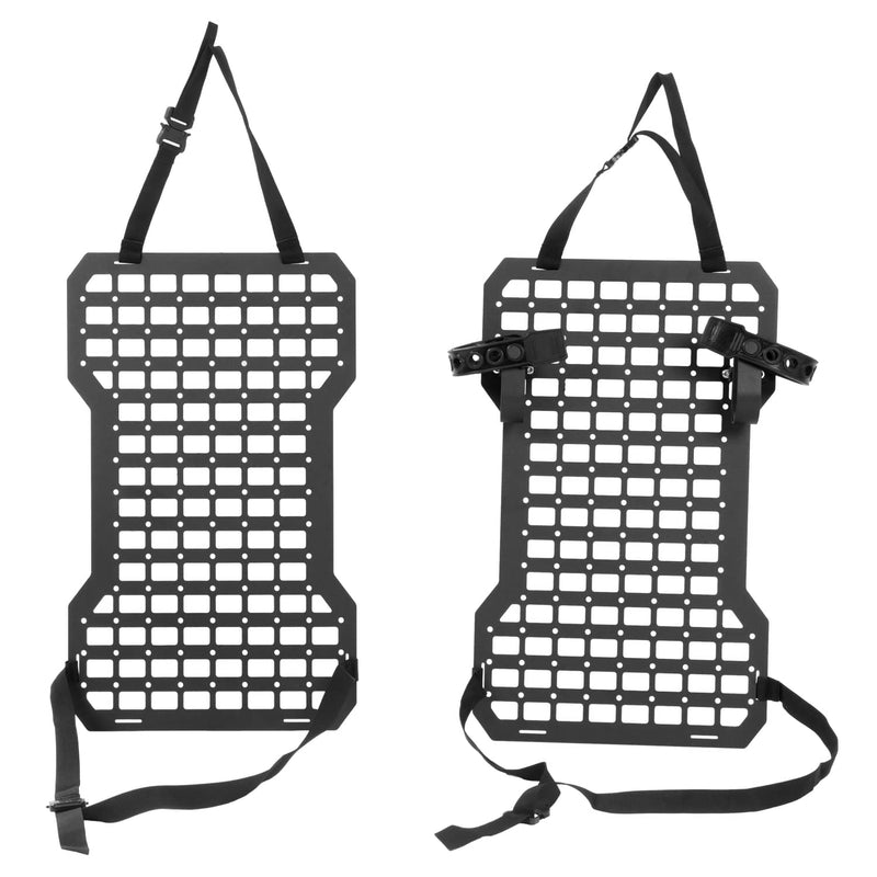 DURAFORCE Versatile Tactical Rigid Molle Insert Panel for Car Seat Back Storage Gun Rack