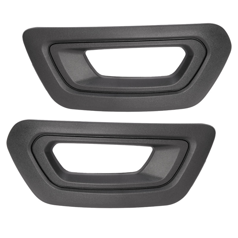 Fog Light Lamp Covers Bezels Black for Ford Transit 2020-25 Van Left Right Side