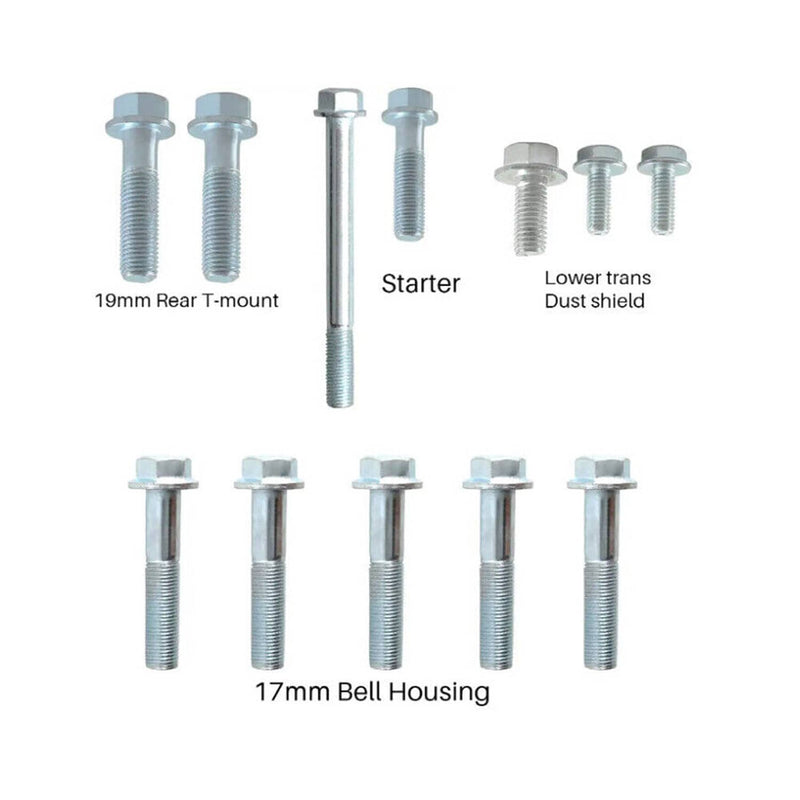 Transmission Bolt Kit for Honda Acura B Series B16 B18 B20 5spd Civic EG EK Si
