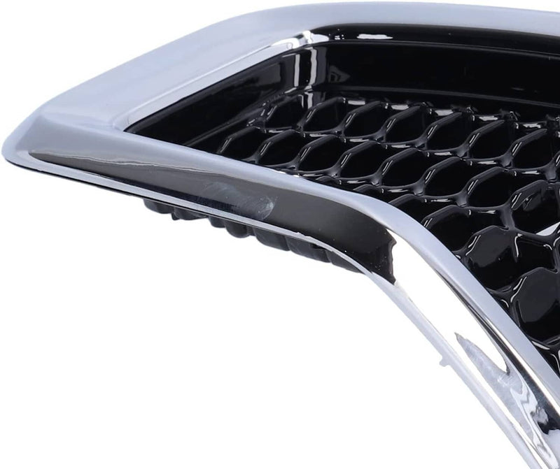 Chrome Front Bumper Grille Insert Honeycomb Mesh for 2014-2018 Jeep Cherokee