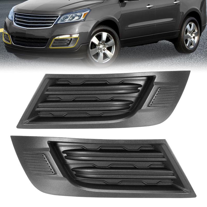 Fog Light Cover Bezel Trim for Chevy Traverse 2013-2017 Left Right Side Pair