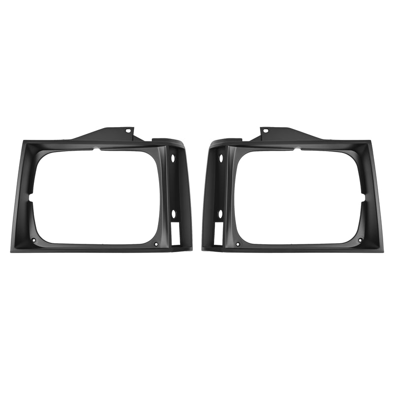 ABS Headlight Bezel Door Set for Chevrolet S10 for GMC S15 Jimmy 1982-1990 Pair