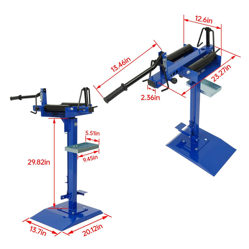 DURAFORCE 360° Swivel Manual Tire Spreader Tool Repair Heavy Duty for Light Truck and Car