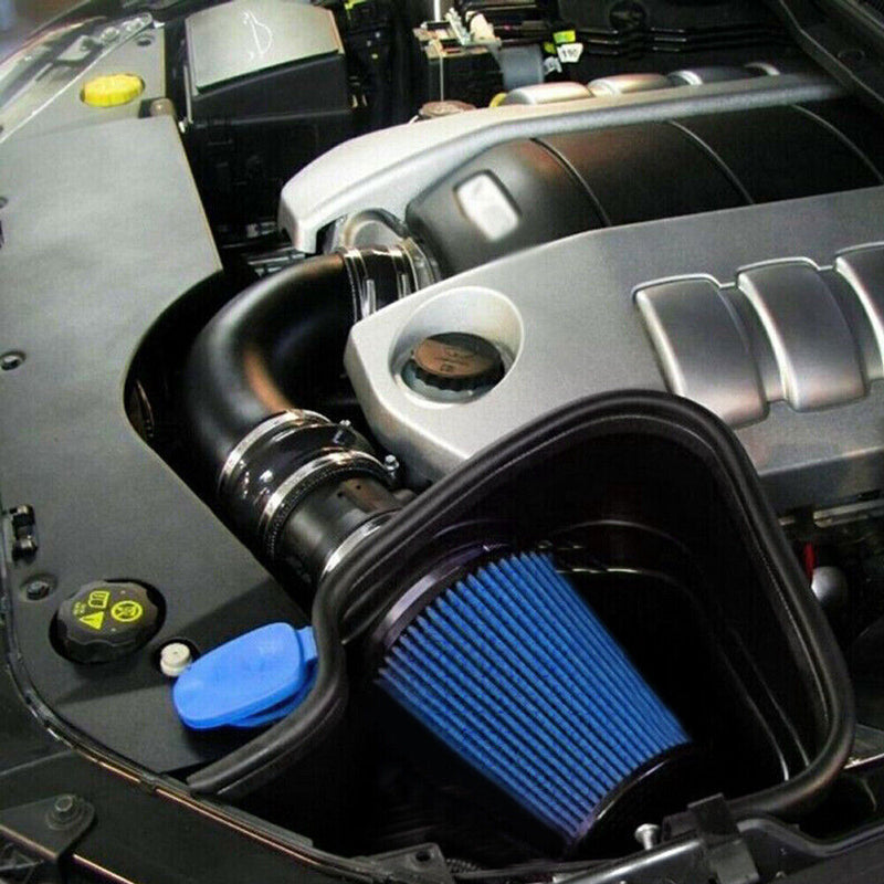4'' 102mm High Flow Inlet Cone Dry Filter Cold Air Intake Replacement Blue