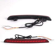 DURAFORCE For Honda Civic Sedan 2022-2025 LED Rear Bumper Reflector Light Fog Lamps Red