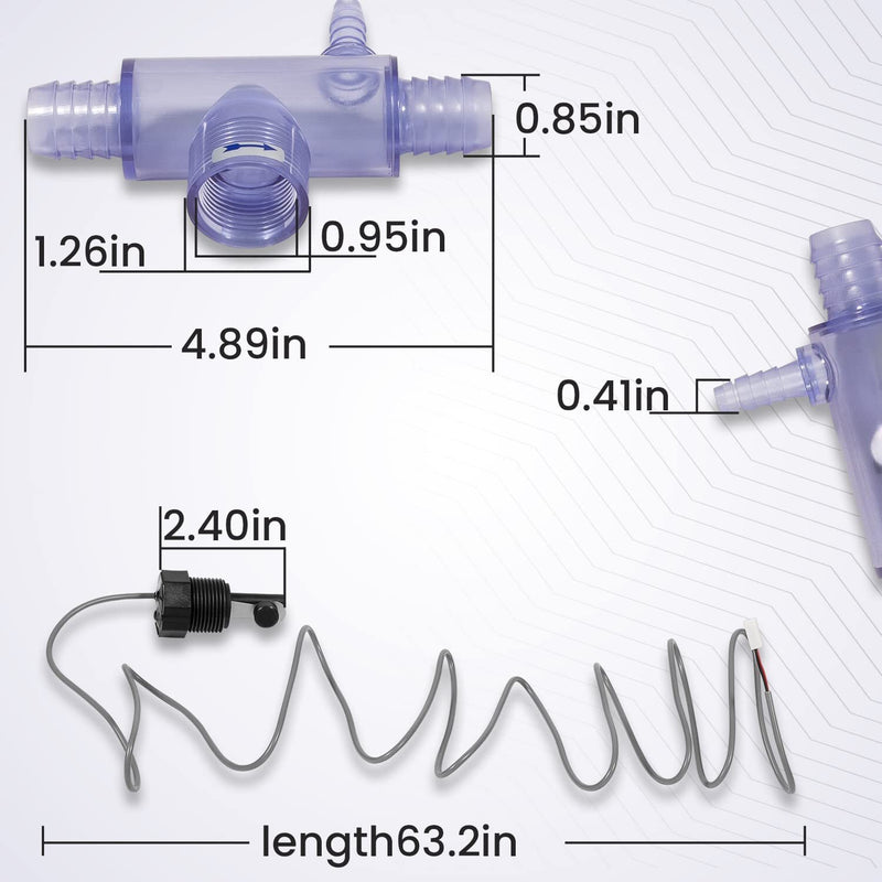 2560-040 Flow Switch Replacement Part Kit for Sundance Spas for Jacuzzi Hot Tub