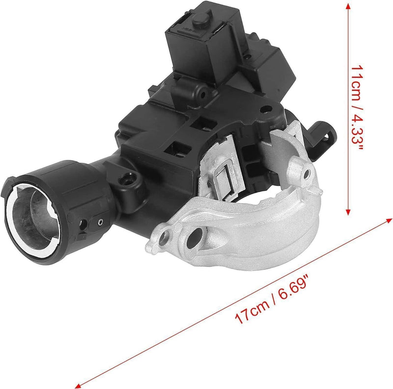 9L8Z-3511-A Ignition Switch Column Lock Housing Black for Ford Escape 2008-2012