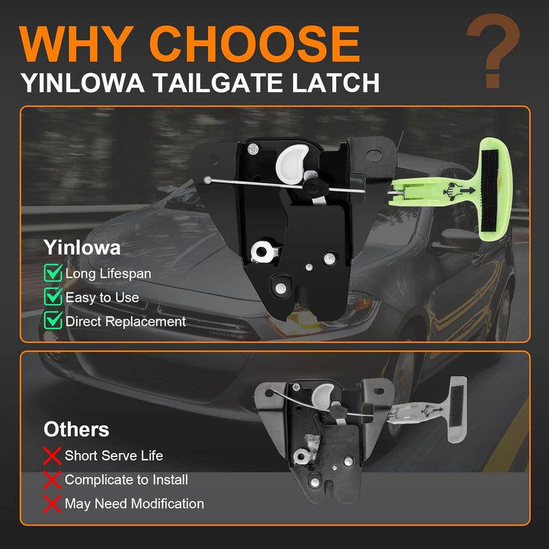 Tailgate Lock Trunk Latch Actuator for Chrysler 300 Dodge Charger 05-18