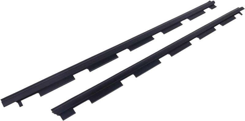 Outer Front Window Sweep Weatherstrip Seal Set for Chevy GMC Pickup 2Psc