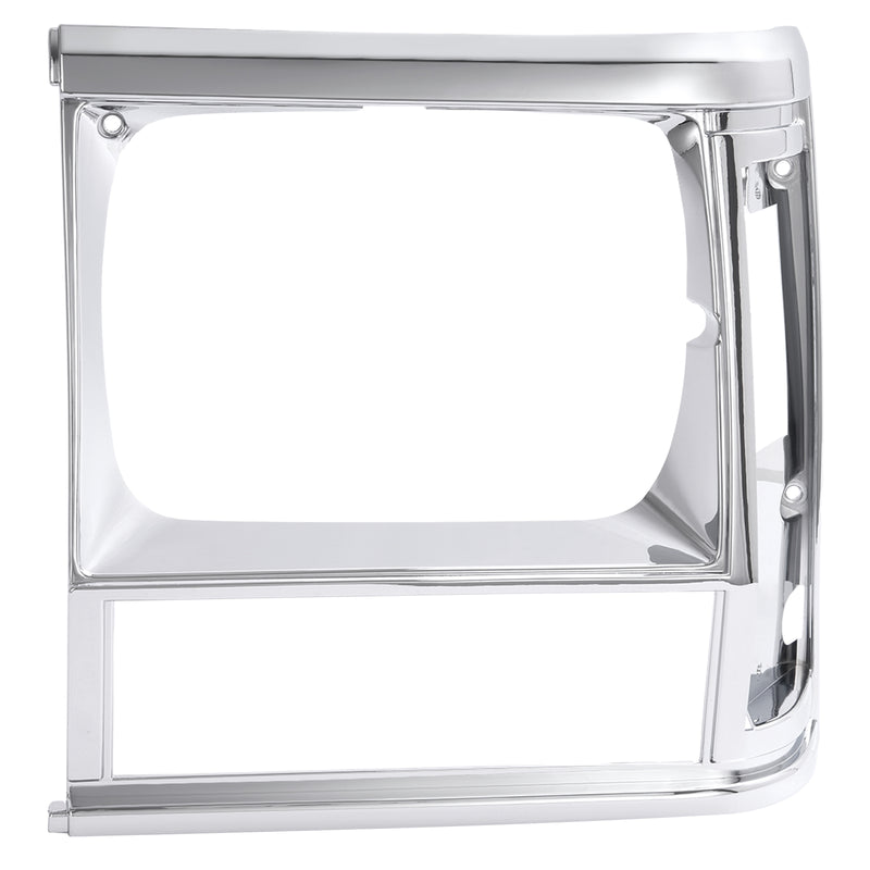 Chrome Left Headlight Bezel Trim for Jeep Cherokee 1991-96 Comanche 91-92