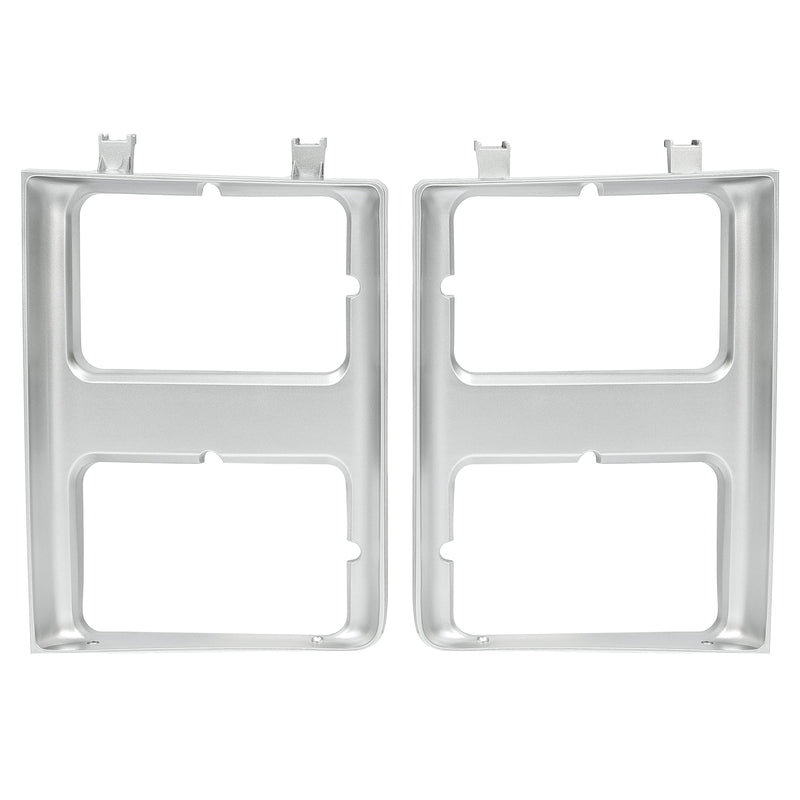 Headlight Doors Bezels for Chevy GMC C K Series 1985-1987 Driver Passenger RH LH