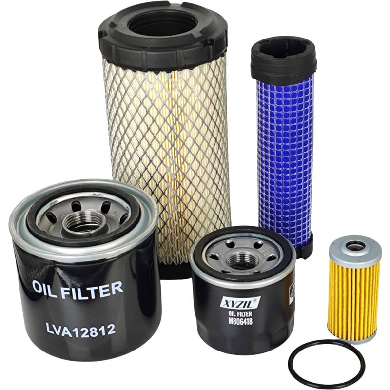 DURAFORCE LVA21196 Maintenance Filter Kit for John Deere 2210 Compact Utility Tractor